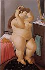 Fernando Botero Famous Paintings - Venus 1989